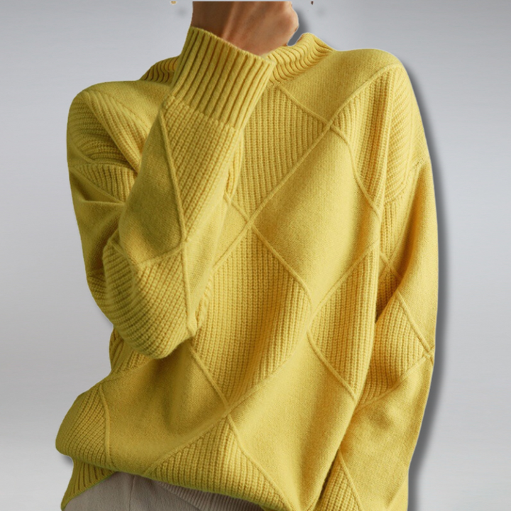 Delfina | High Neck Jumper