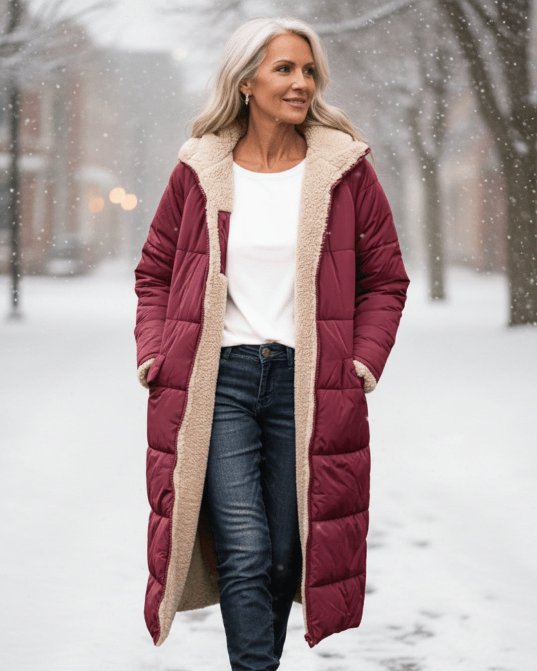 Eleanor | Sherpa winter coat