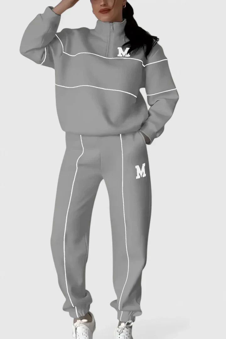 Thalynnae | Comfortable Sweater and Trousers Set