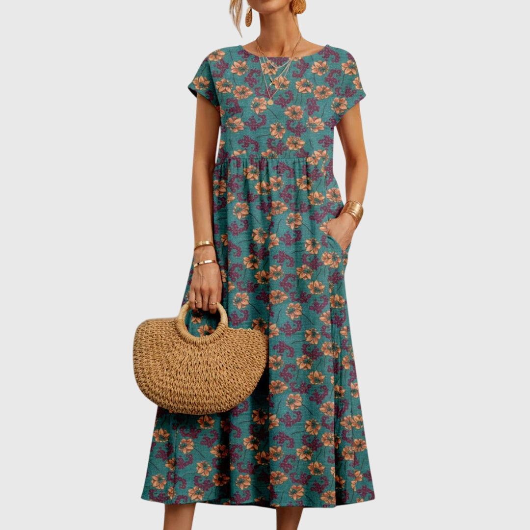 Valencia™ | Chic Floral Dress