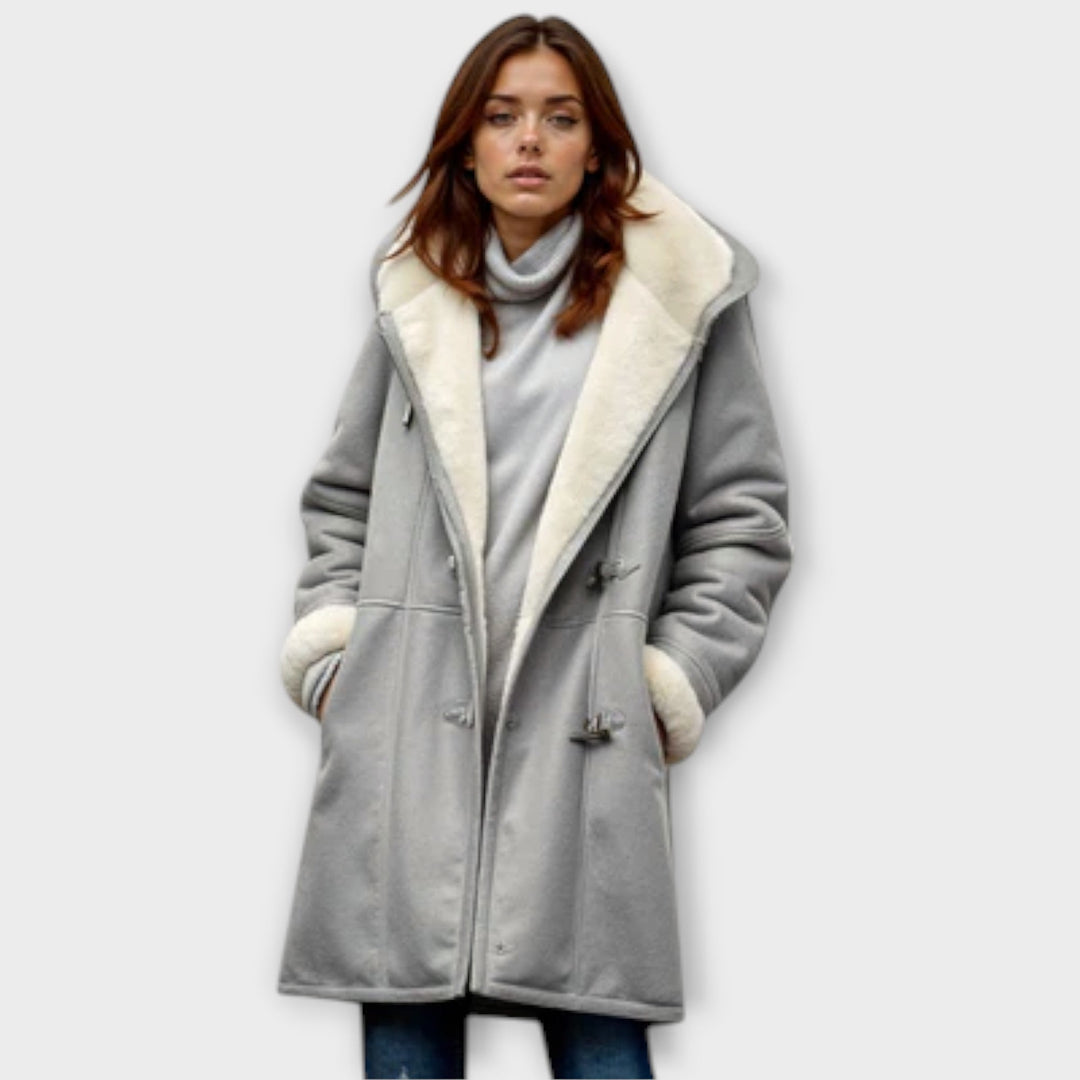 Antonia | Cosy Faux Fur-Lined Coat