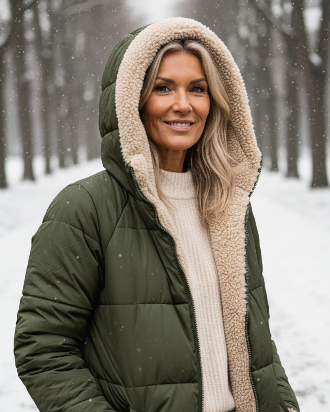 Eleanor | Sherpa winter coat