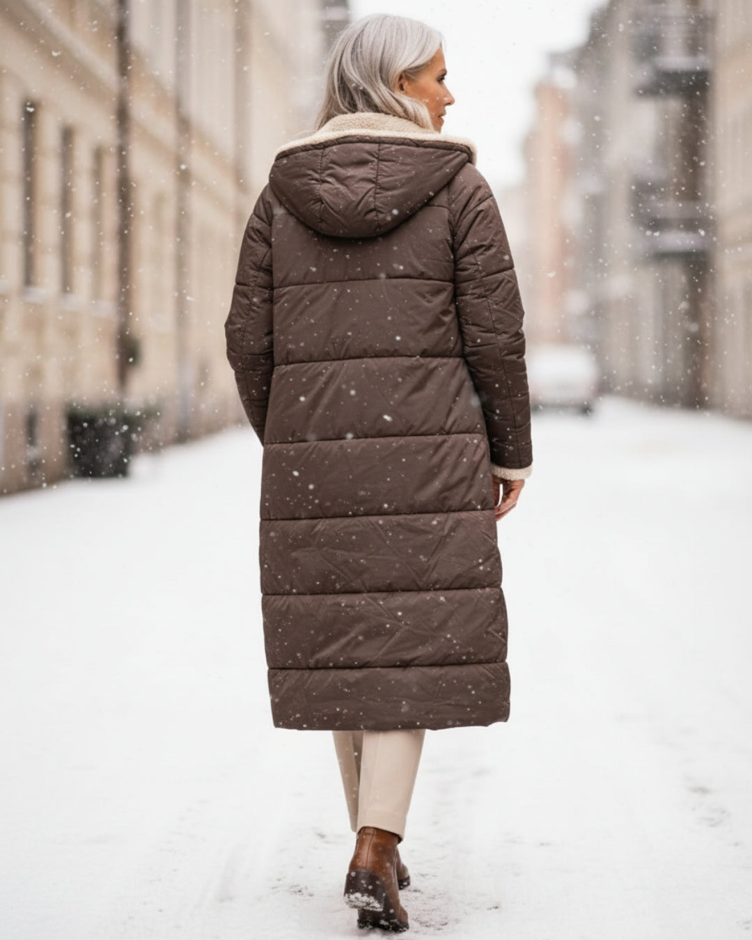 Eleanor | Sherpa winter coat