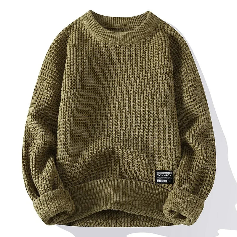 Brandon | Premium Honeycomb Sweater