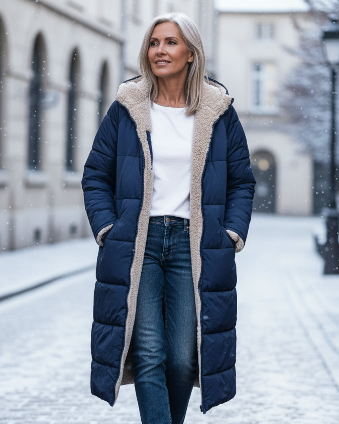 Eleanor | Sherpa winter coat