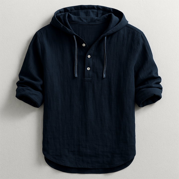 Lennox™ | Luxury Linen Hoodie