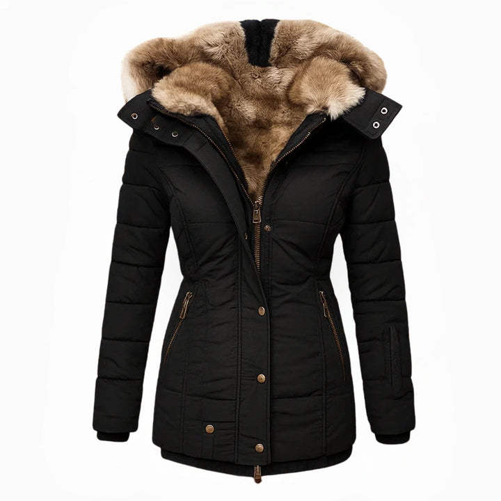 CHELSEA | Winter coat with fur