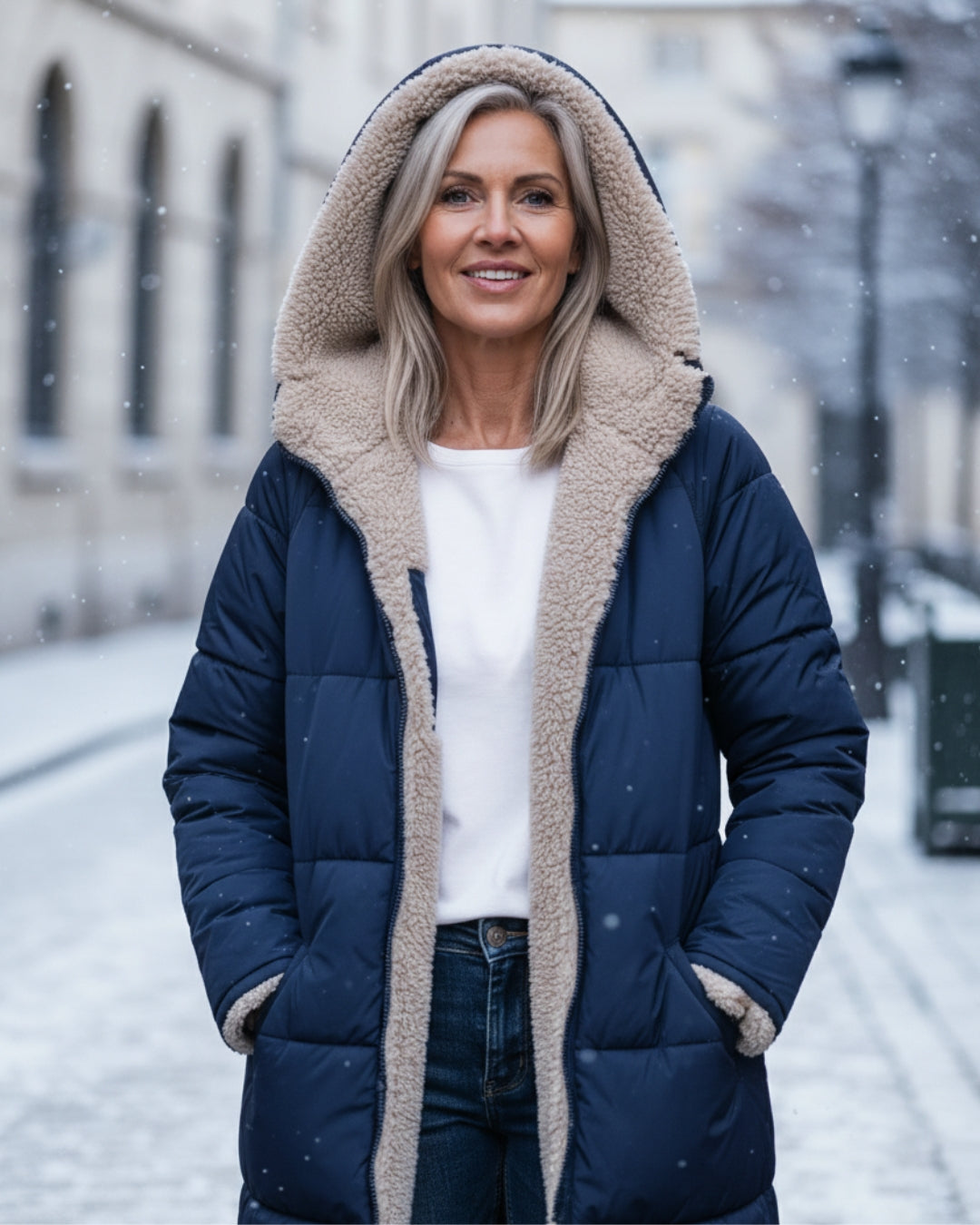 Eleanor | Sherpa winter coat