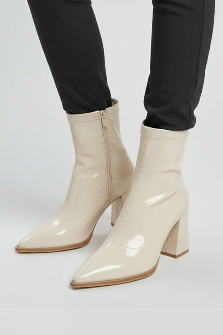 Women’s Ankle Boots with Low Block Heel