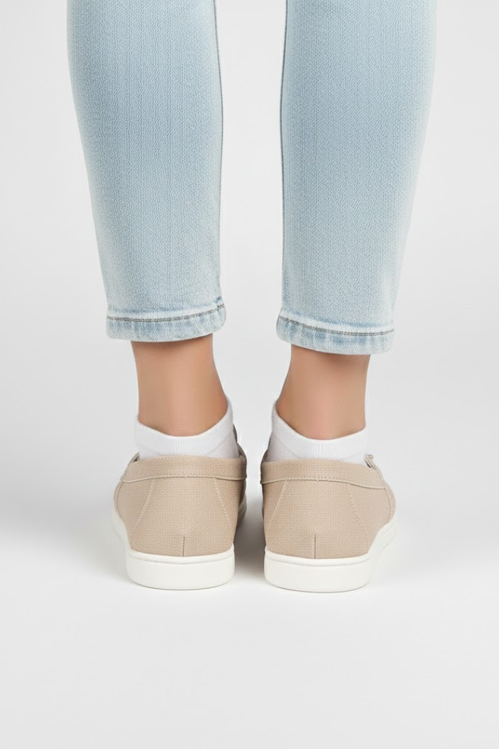 Women’s Loafers with Tassel Detail and Flat Sole