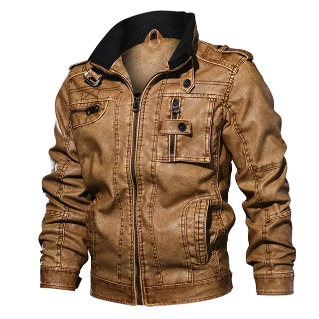 Eldridge™ | Timeless Leather Jacket