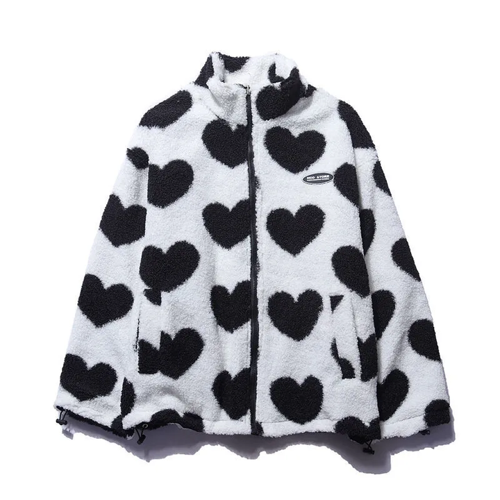 Abigail | Double-sided Heart Jacket