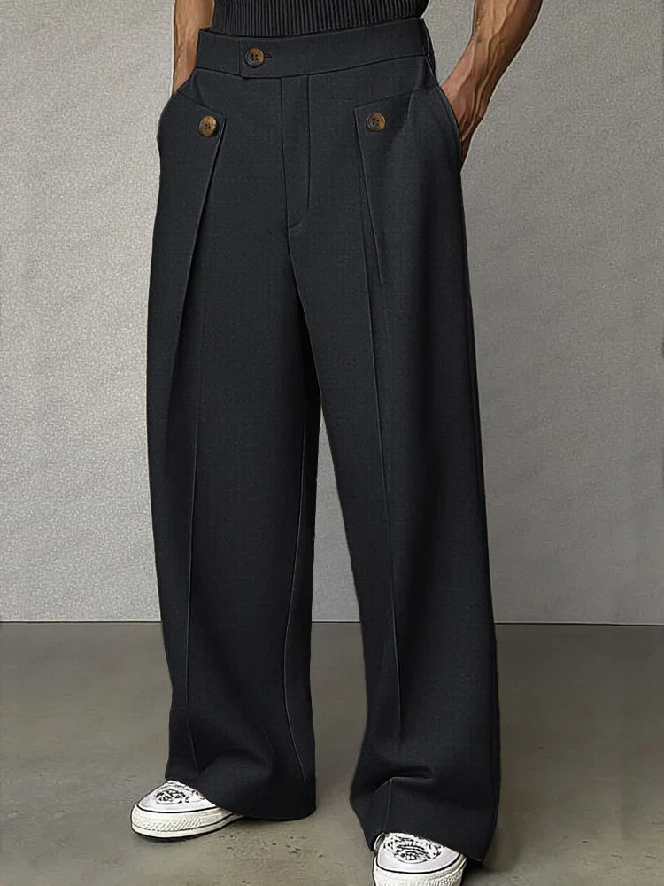 Oliver | Smart Pleated Pantalon