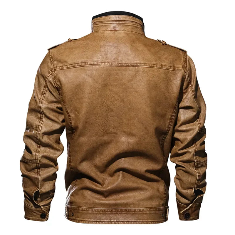 Eldridge™ | Timeless Leather Jacket