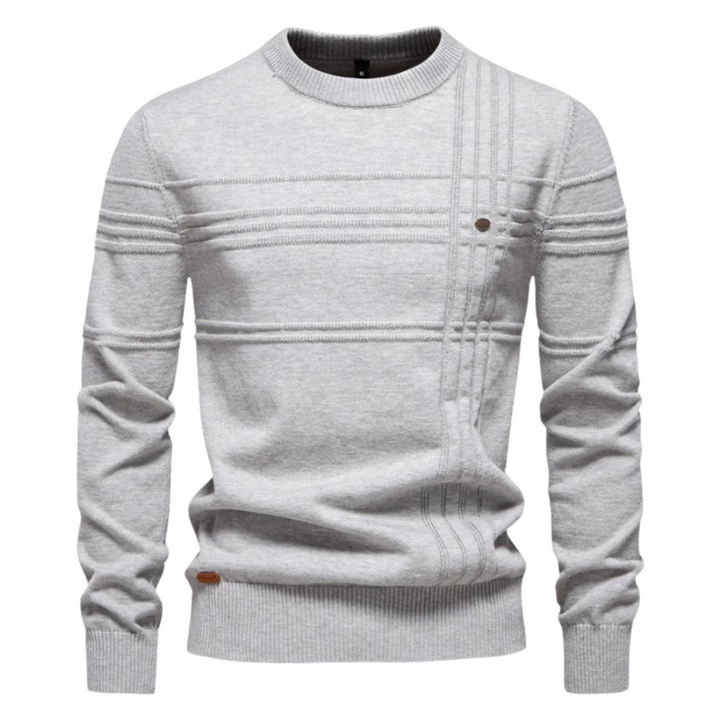 Rylan | Stylish men's sweater with checkered design