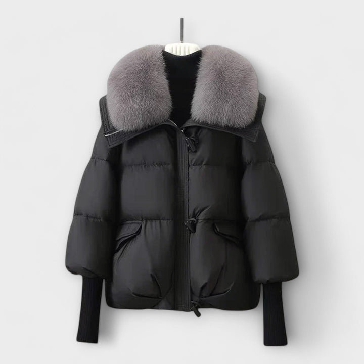 Lucyna | Elegant Jacket with Faux Fur