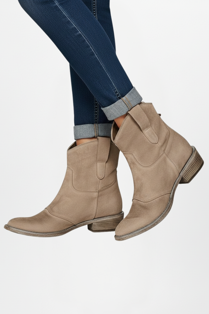 Women’s Ankle Boots with Pull Tabs