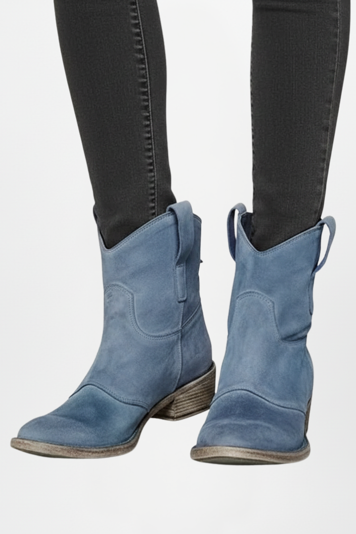 Women’s Ankle Boots with Pull Tabs
