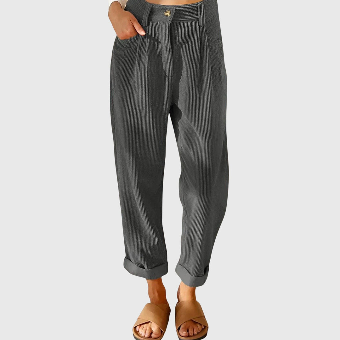 Jana - Modern Cord Trousers