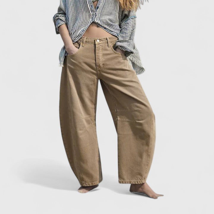 Rain | Comfortable Wide-Leg Trousers